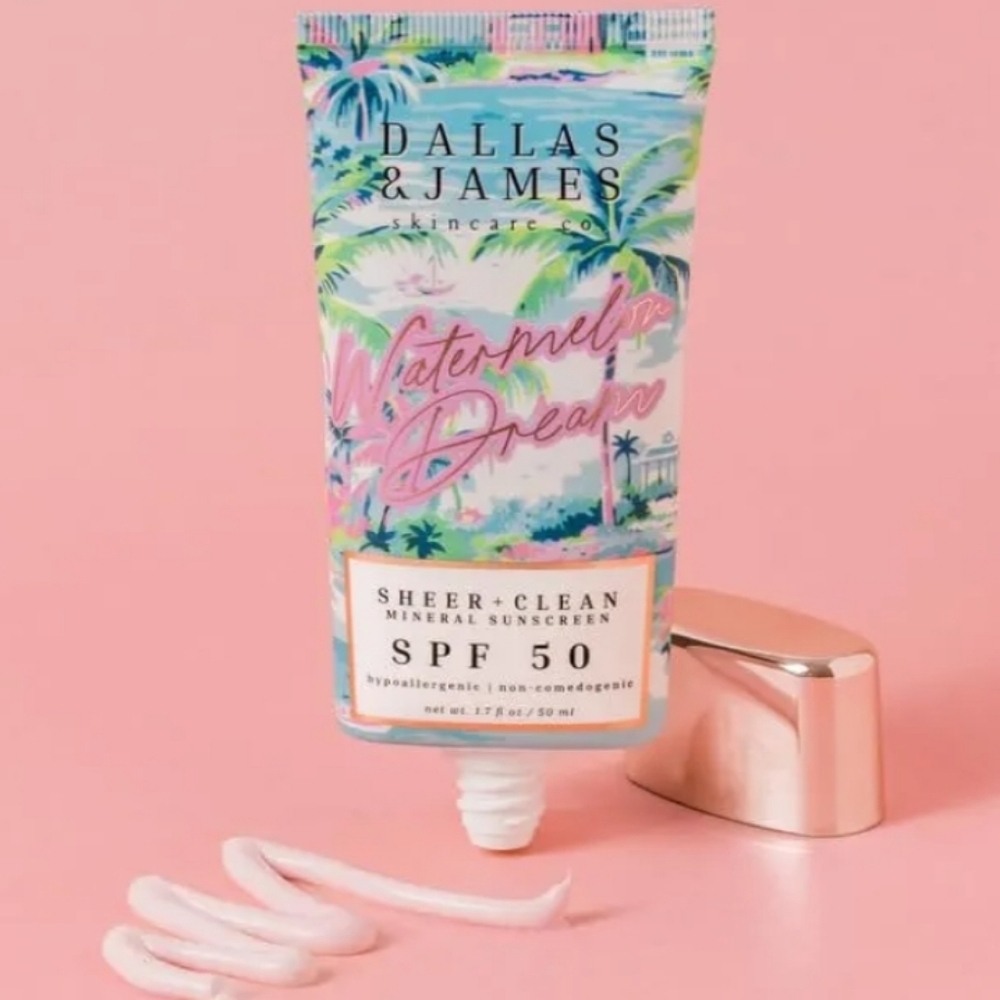 CLEARANCE! Dallas & James Watermelon Dream Mineral Sunscreen SPF 50, NIB